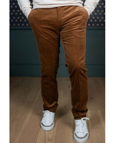 Pantalon Velours Tabac