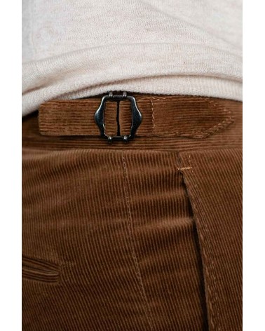 Pantalon Velours Tabac