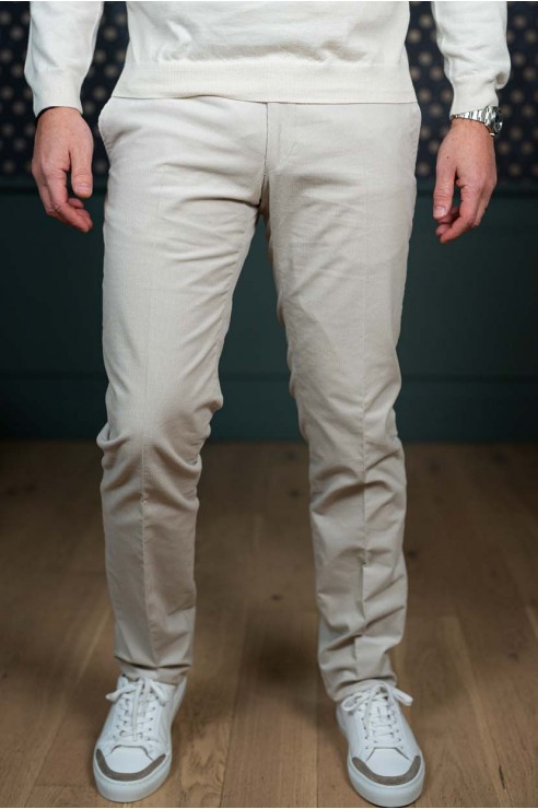 Pantalon Velours Beige