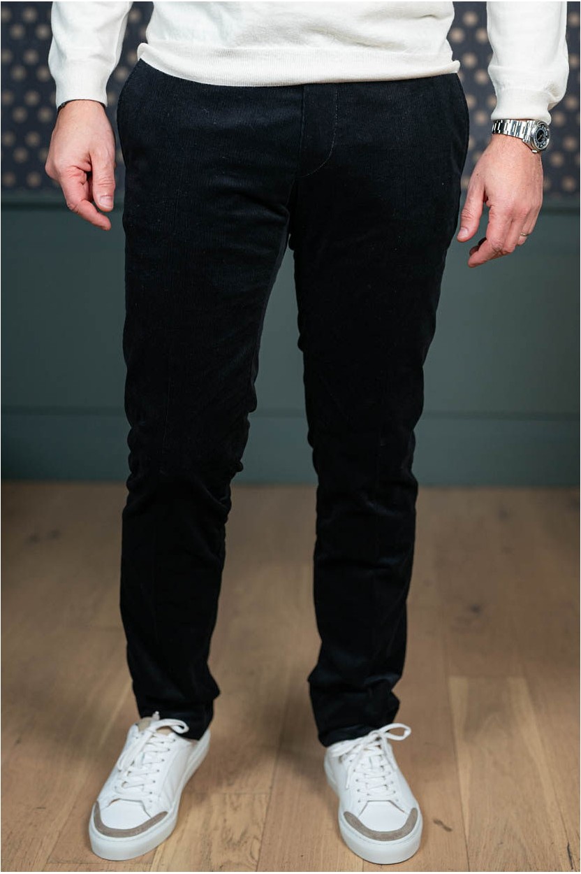 Pantalon Velours Noir